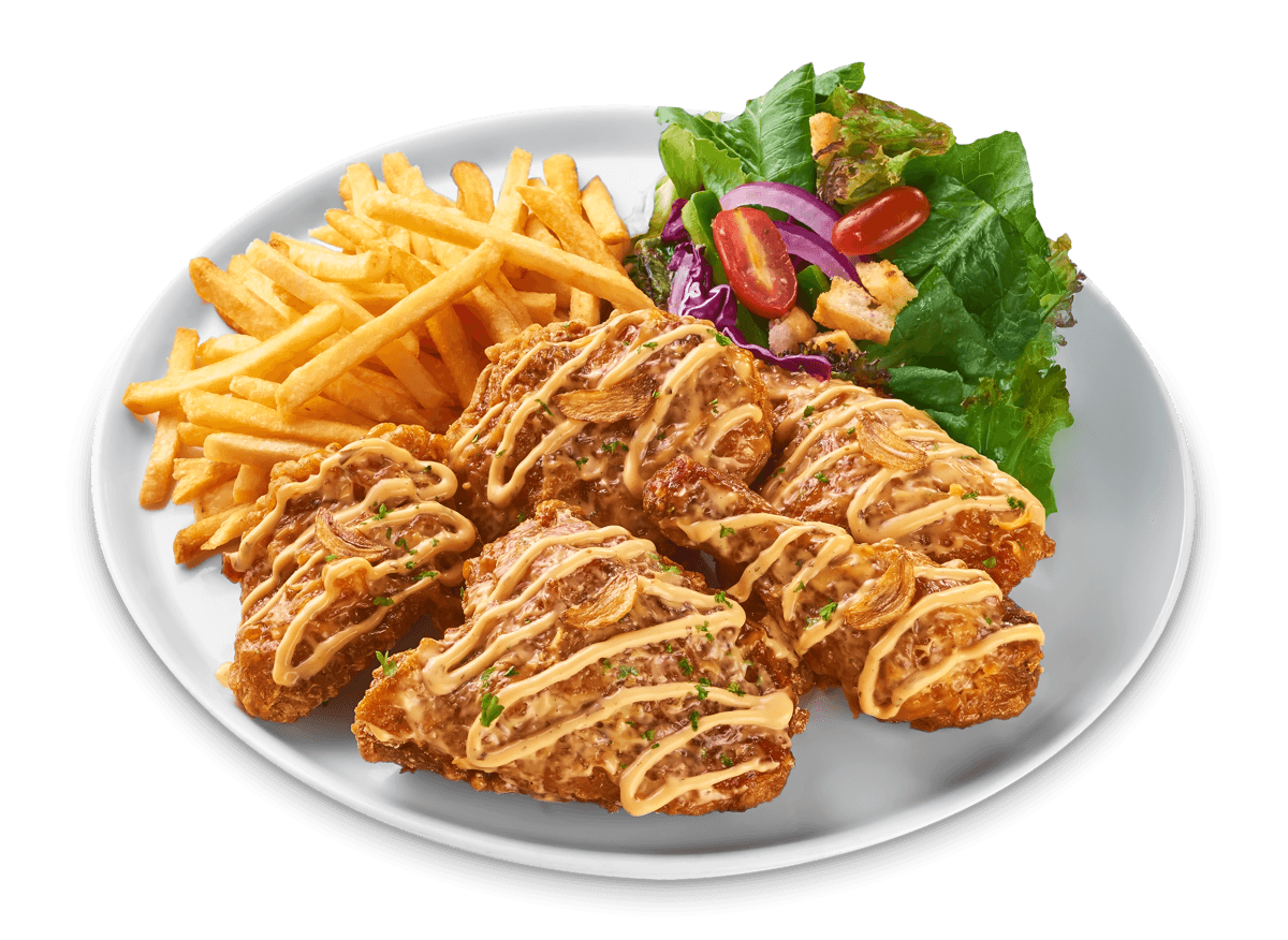 Gà Giòn Xốt Bơ Tỏi (5 miếng)
